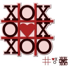 valentine love - tic tac toc