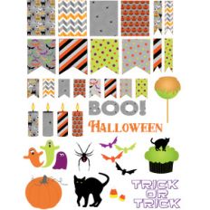 halloween planner stickers