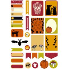 halloween planner stickers