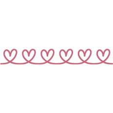 border hearts
