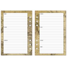 a5 planner - travel weekly pages