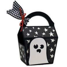 spooky ghost party favor box