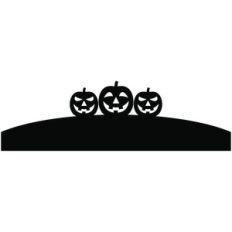 halloween pumpkin border