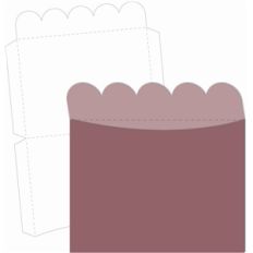 a2 envelope with scalloped edge