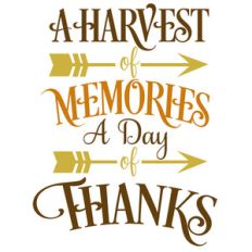 harvest of memories day of thanks