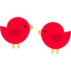 birds - here comes santa