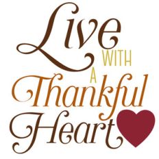 live with a thankful heart