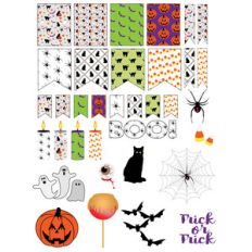 halloween boo planner stickers