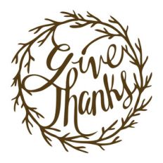 give thanks wreath