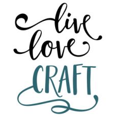 live love craft phrase