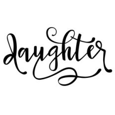 daughter word
