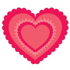 mixed nested hearts