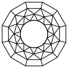 geometric circle background