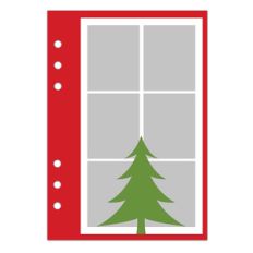 a5 30 days of december - daily layout tree