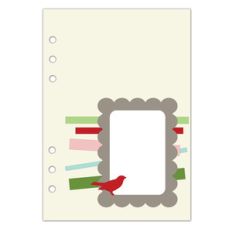 a5 30 days of december - daily layout frame