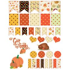 thanksgiving planner stickers