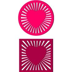 hearts ornaments