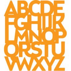alphabet mini placemat - alphabet soup
