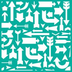 arrows background - healthy hello