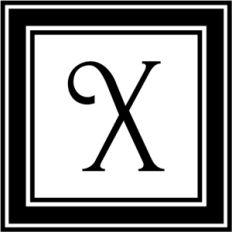 Monogram X