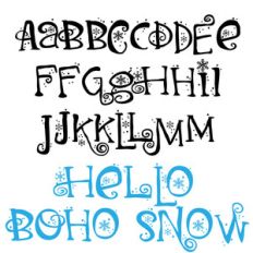 zp hello boho snow