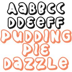 zp pudding pie dazzle