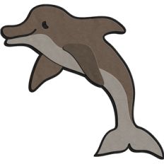 cartoon dolphin