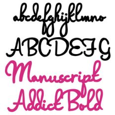 pn manuscript addict bold