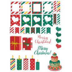 christmas planner stickers