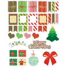 christmas planner stickers