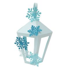 snowflake lantern