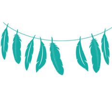 feather bunting