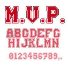 m.v.p. font