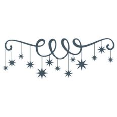 swirly star flourish banner