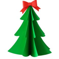 christmas tree with bow topper