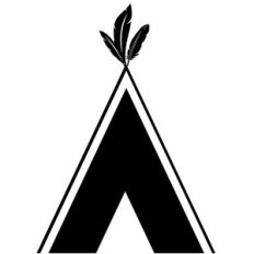 feather teepee
