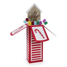 #10 3d gingerbread card