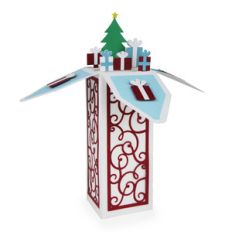 #10 3d present card