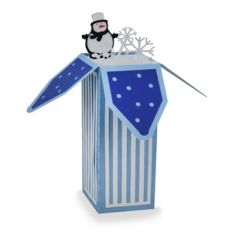 #10 3d snowman card