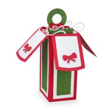 #10 3d wreath card