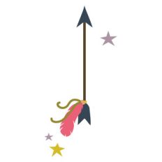 arrow with feather