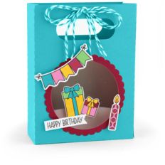 shadowbox gift card bag birthday presents