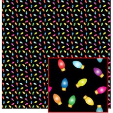 christmas lights paper