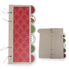 christmas circle tabbed album