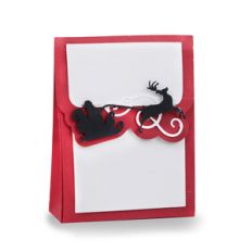 santa's sleigh favor bag