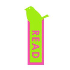 bird bookmark: read