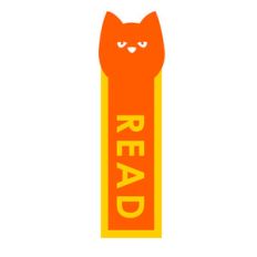 cat bookmark: read
