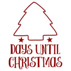 days until christmas countdown