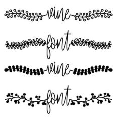 vine font