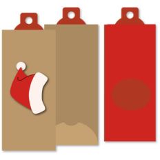 santa hat christmas cash envelope